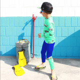 Toddler Boy Swimsuit Shark Long UV Protection Diving Suit