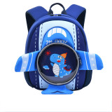 Primary School Cartoon Plane Lightweight Waterproof Backpack School Bag