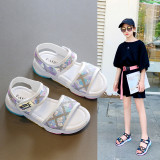 Kids Girl Non-slip Velcro Fashion Sneaker Sandal Shoes