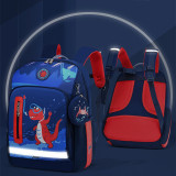 Primary School Diving Dinosaur Lightweight Waterproof Backpack School Bag