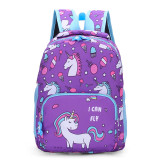 Kindergarten Rainbow Unicorn Schoolbag Lightweight Waterproof Backpack School Bag