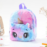 Kindergarten Big Eyes Unicorn Schoolbag Lightweight Backpack School Bag