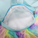 Sequined Cute Unicorn Shaped Backpack School Bag