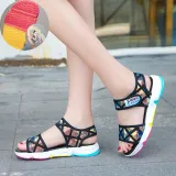 Kids Girl Non-slip Velcro Fashion Sneaker Sandal Shoes