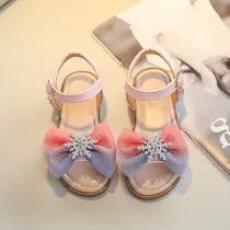 Kids Girl Fashion Bow Tie Beach Sandal Shoes