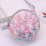 Cute Cats Round Crossbody Shoulder Bag For Toddlers Kids