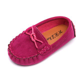 Kids Girl Soft Solid Color Flat Shoes