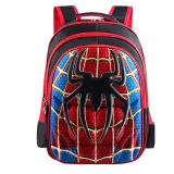 Primary School 3D Spider Lightweight Waterproof Backpack School Bag