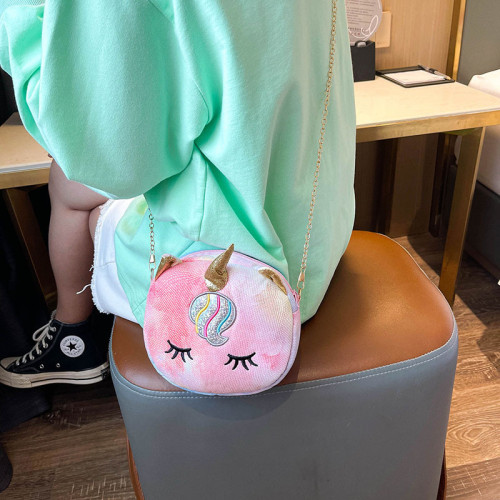 Cute Fashion Unicorn Crossbody Shoulder Bag For Toddlers Kids