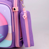 Primary School Unicorn Wings Lightweight Waterproof Backpack School Bag