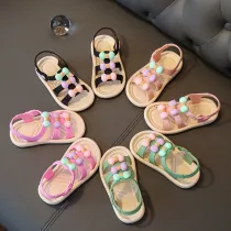 Kids Girl Non-slip Cute Bow Sandal Shoes