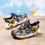 Kids Boy Sports Closed-Toe Casural Beach Sandal Shoes