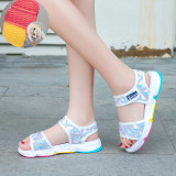 Kids Girl Non-slip Velcro Fashion Sneaker Sandal Shoes