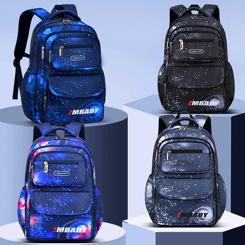 Primary School Starry Sky Schoolbag Lightweight Waterproof Backpack School Bag
