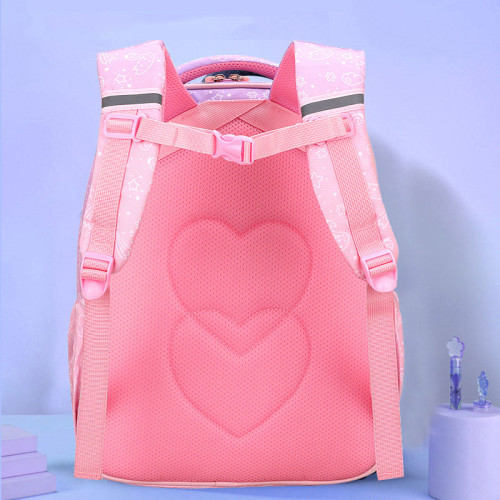 Primary School Crown Swan Lightweight Waterproof Backpack School Bag