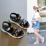 Kids Girl Non-slip Velcro Fashion Sneaker Sandal Shoes