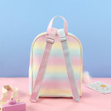 Kindergarten Rainbow Glitter Unicorn Schoolbag Lightweight Waterproof Backpack School Bag