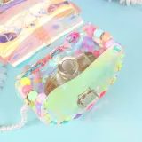 Personality Transparent Unicorn Crossbody Shoulder Bag For Toddlers Kids