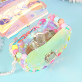 Personality Transparent Unicorn Crossbody Shoulder Bag For Toddlers Kids