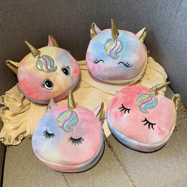 Cute Fashion Unicorn Crossbody Shoulder Bag For Toddlers Kids