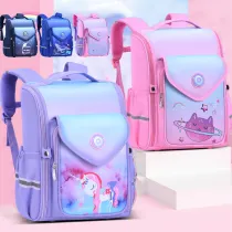 Primary School Whale Lightweight Waterproof Backpack School Bag