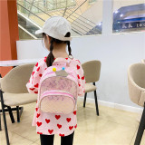 Primary School Sequins Crown Lightweight Waterproof Backpack School Bag