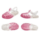 Kids Girl Fashion Plastic Jelly Shoes Summer Beach Sandals