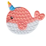 Whale Pop It Fidget Toy Push Pop Bubble Sensory Fidget Toy Stress Relief For Kids & Adult