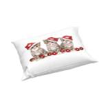 Cute Cats with Christmas Hat Bedding Full Twin Queen King Quilt Duvet Covers Sets