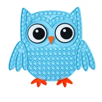 Owl Pop It Fidget Toy Push Pop Bubble Sensory Fidget Toy Stress Relief For Kids & Adult