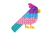 Woodpecker Pop It Fidget Toy Push Pop Bubble Sensory Fidget Toy Stress Relief For Kids & Adult