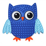 Owl Pop It Fidget Toy Push Pop Bubble Sensory Fidget Toy Stress Relief For Kids & Adult