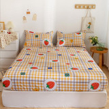 Home Pocket Printing Pattern Bedding Fitted Sheet With Pillowcases