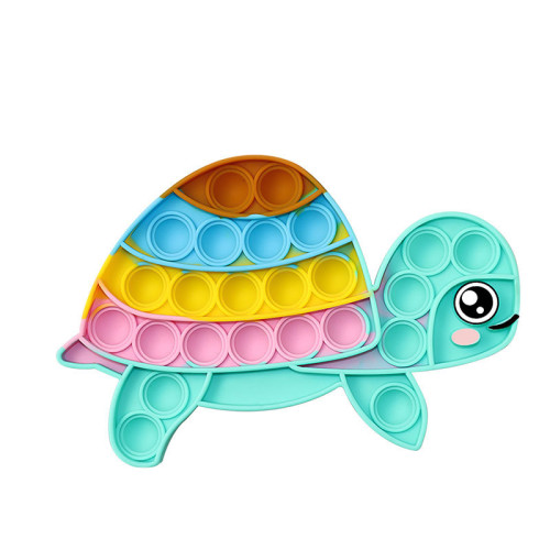 Tortoise Pop It Fidget Toy Push Pop Bubble Sensory Fidget Toy Stress Relief For Kids & Adult