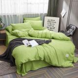 Pure Color Simple Solid Color Thickening Wool Bedding Set
