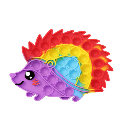 Hedgehog Pop It Fidget Toy Push Pop Bubble Sensory Fidget Toy Stress Relief For Kids & Adult