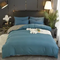 Colorant Match Simple Thickening Wool Bedding Set