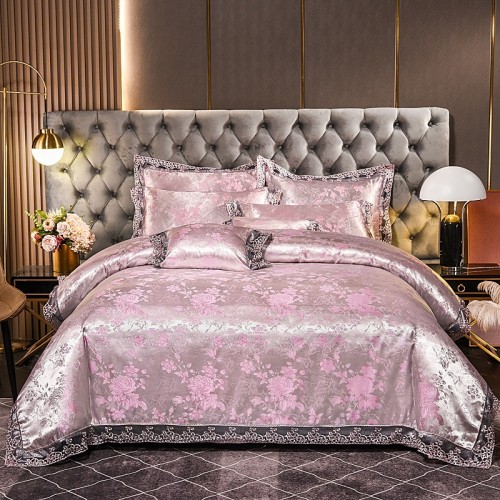 Bedding Modal Lace Satin Percale Jacquard Covers Sets