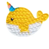 Whale Pop It Fidget Toy Push Pop Bubble Sensory Fidget Toy Stress Relief For Kids & Adult