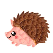 Hedgehog Pop It Fidget Toy Push Pop Bubble Sensory Fidget Toy Stress Relief For Kids & Adult