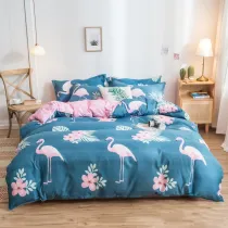 Cartoon Flower Cotton Bedding Covers Sets
