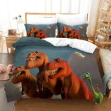 3D Dinosaur Cartoon Animal Jurassic Park Bedding Set