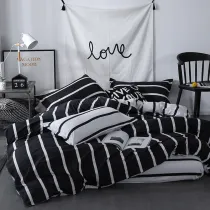 Simple Cool Cartoon Cotton Bedding Set