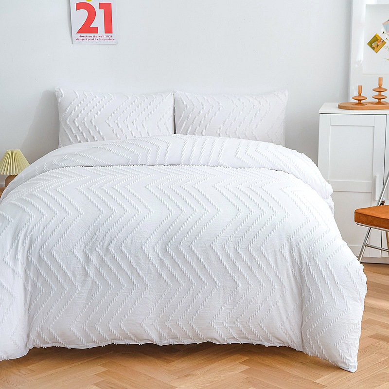 Luxury Simple Modern Wave Soft Bedding Set