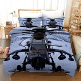 3D Fighter Cool Fantastic Immersive Bedding Set