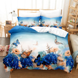 Beautiful Colorful Butterfly Bedding Set