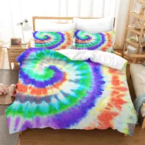 Beautiful Tie Dye Art Light Color Fantastic Bedding Set
