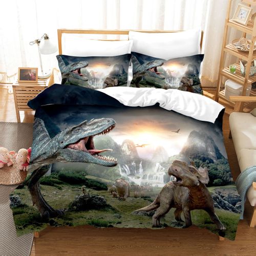 3D Dinosaur Jurassic Park Bedding Set