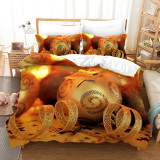 Gift Box Elk Bowknot Bedding Full Twin Queen King Quilt Duvet Covers Sets