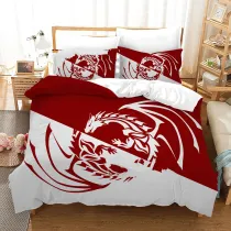 Multicolor Gossip Print Bedding Set
